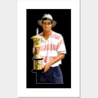 Tiger Woods Young Focus Posters and Art